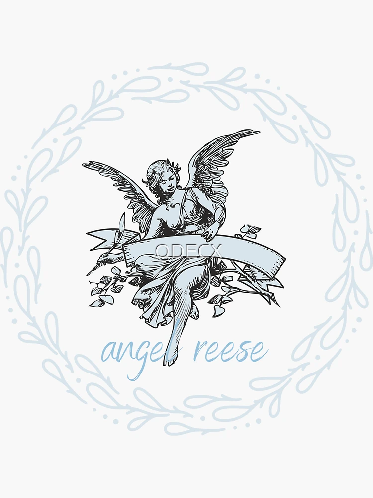 Thumbnail 3 of 3, Sticker, angel reese designed and sold by ODECX.