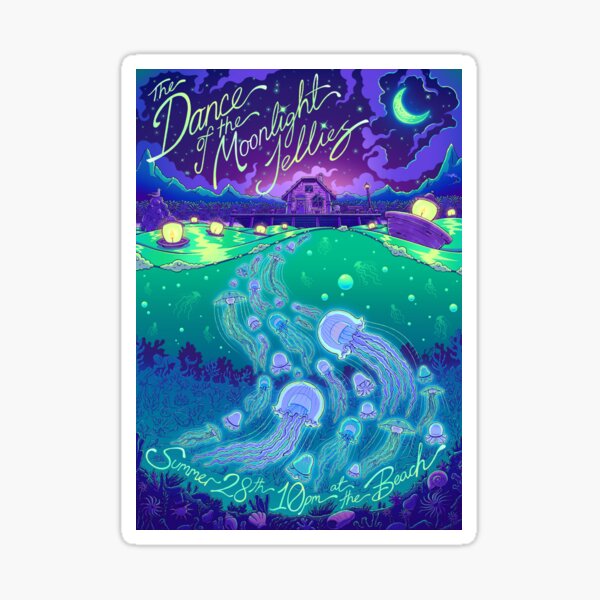 Item preview, Stardew Valley Danza de las medusas a la luz de la luna designed and sold by Bratzoid.
