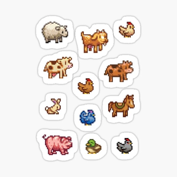 Item preview, Stardew Valley Animals designed and sold by Pe4nut00.