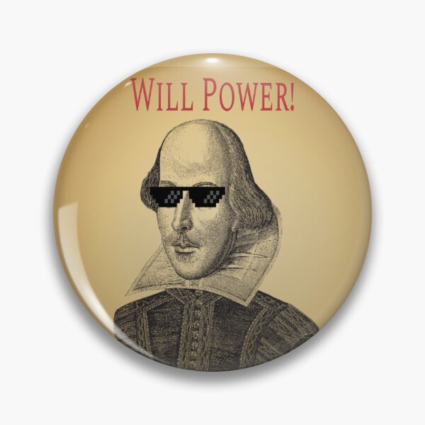 Artikelvorschau, Willenskraft - Etwas Fauler Shakespeare entworfen und verkauft von inmylife24601.