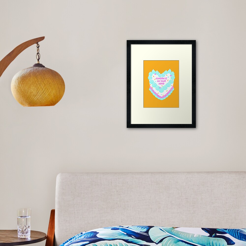 Item preview, Framed Art Print designed and sold by Trinketstudio.
