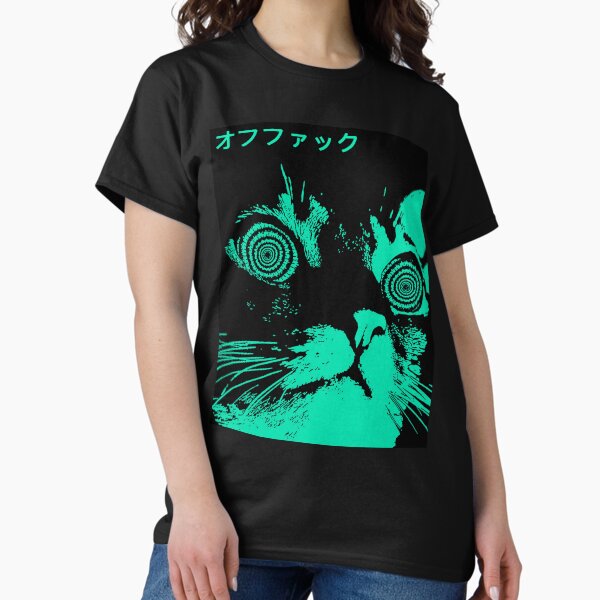 Artikelvorschau, Vaporwave Cool Cat im japanischen urbanen Neon-Stil entworfen und verkauft von OWLvision33.