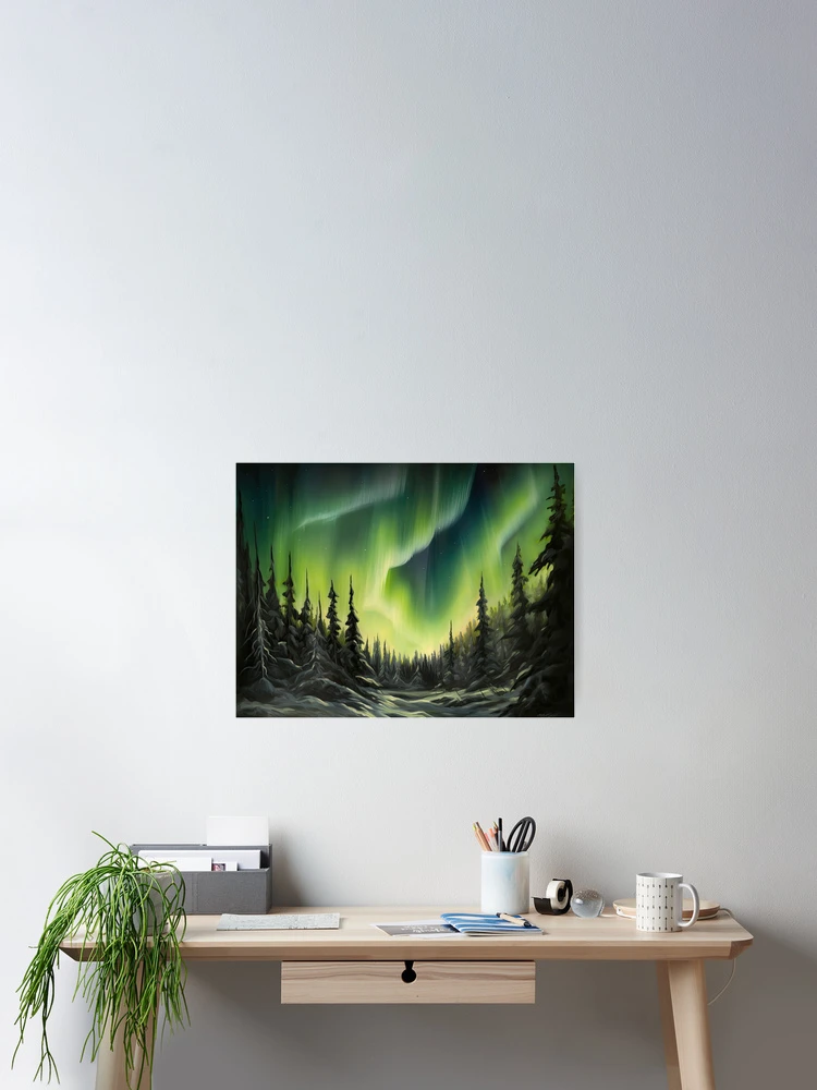 Thumbnail 2 of 3, Poster, Aurora Borealis designed and sold by Vanover Designs.