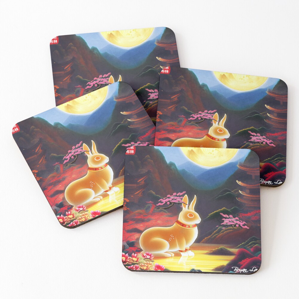Item preview, Coasters (Set of 4) designed and sold by Yoshokie.