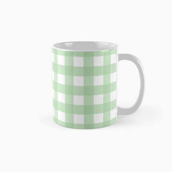 Item preview, Green and white gingham check - small designed and sold by LittleBettyMakes.