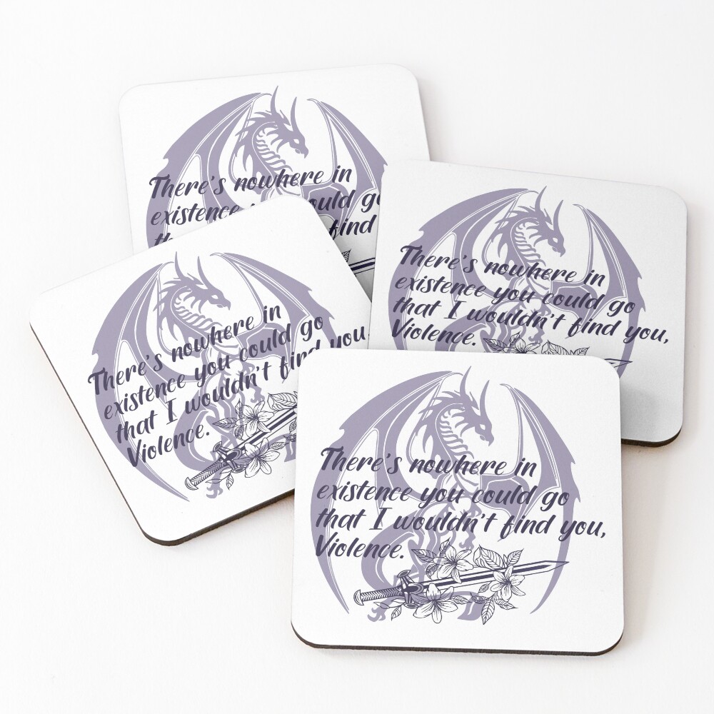 Aperçu de l'œuvre Dessous de verre (lot de 4) créée et vendue par Celticrose721.