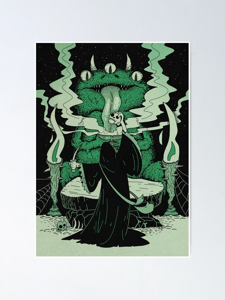 Aperçu 1 sur 3. Poster avec l'œuvre Rituel créée et vendue par VaultCrawler.