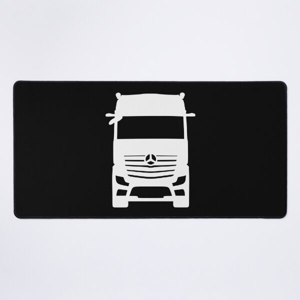 Item preview, Mercedes Actros MB5 white silhouette designed and sold by EdimDesign.