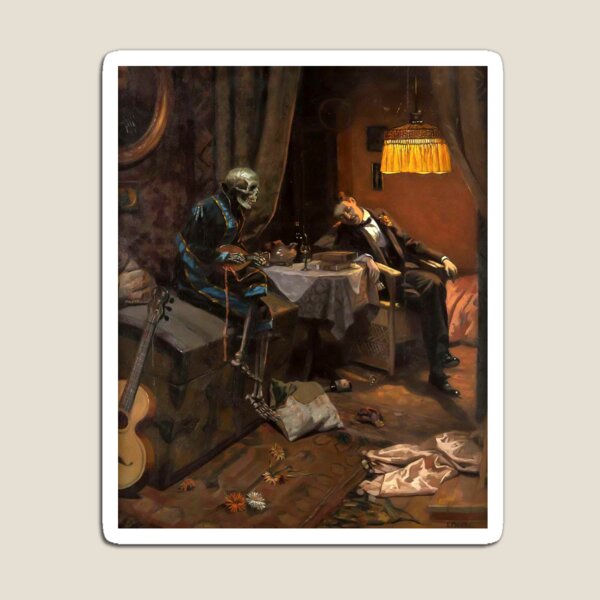 Item preview, The Drinker (Sweet Song of Death), 1910 by Erich Plontke designed and sold by Gabriel S.