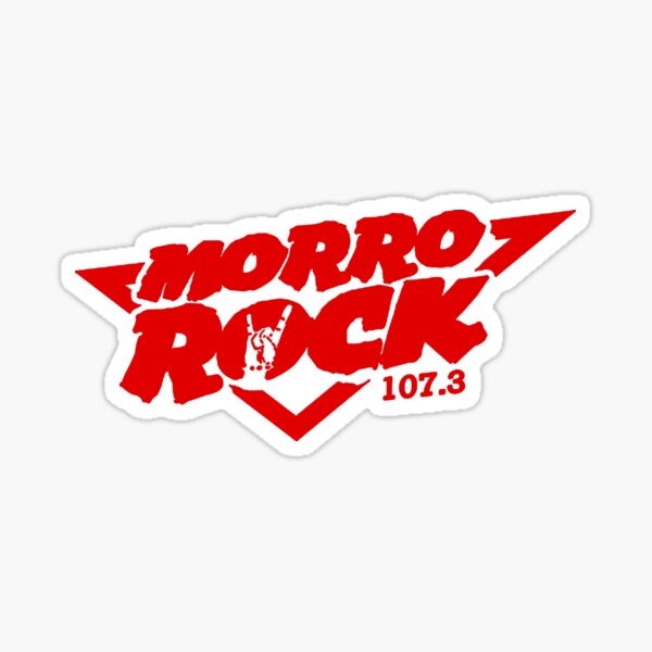 Aperçu de l'œuvre Morro Rock Radio (rouge) créée et vendue par jagerprints.