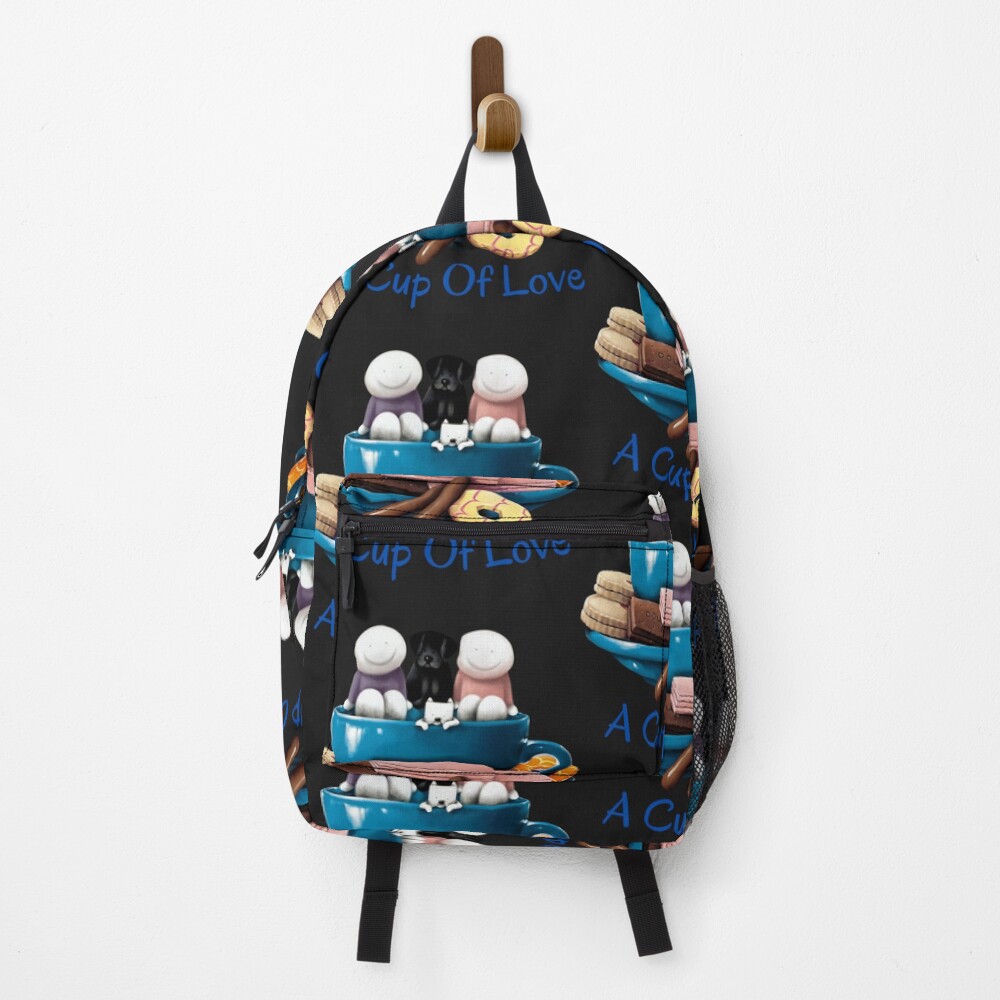 Vista previa del artículo con la obra «Mochila», diseñado y vendido por lettologan.
