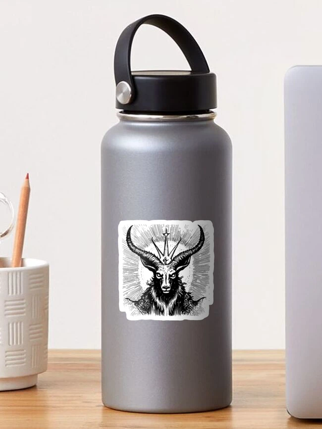 Thumbnail 1 of 3, Sticker, Baphomet designed and sold by Texterns.