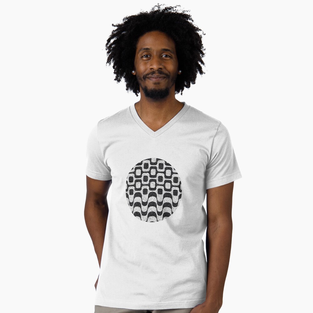 Artikel-Vorschau von T-Shirt mit V-Ausschnitt, designt und verkauft von The Lines.