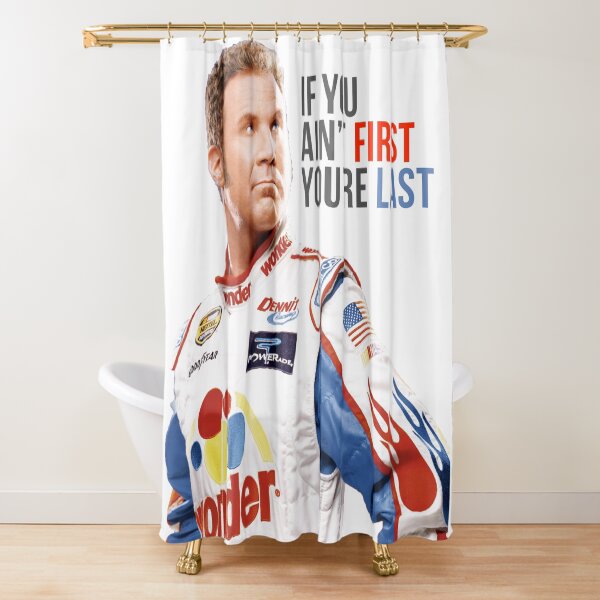 Item preview, Will Ferrell Noches de Talladega Ricky Bobby "Si no eres el primero, eres el último" designed and sold by hughhhogan.