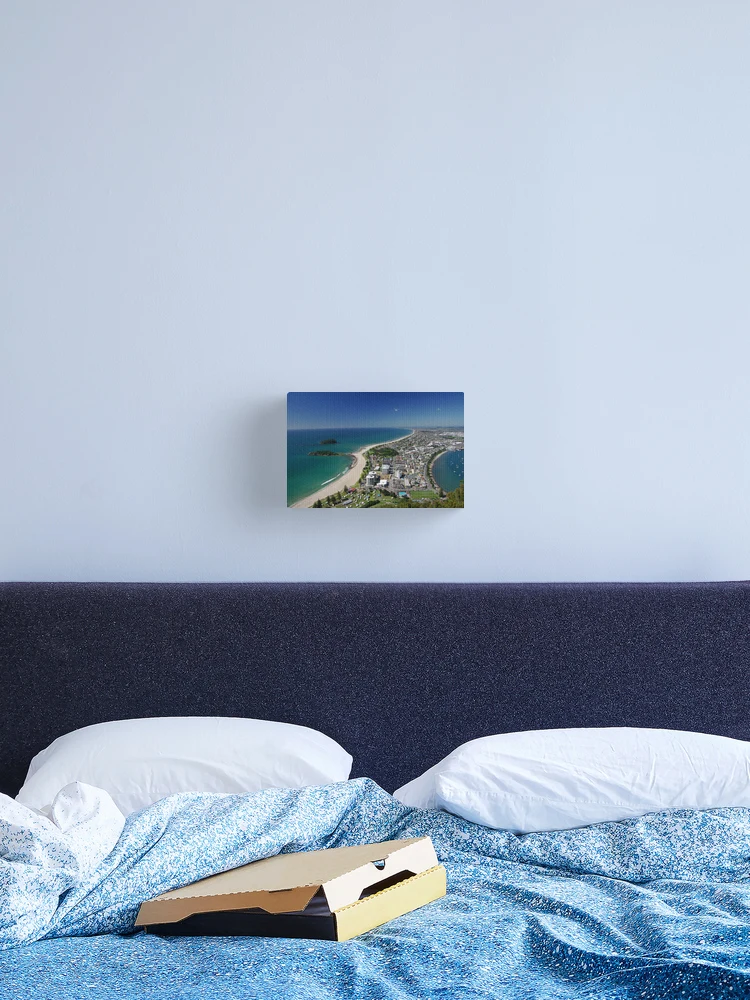 Thumbnail 2 of 3, Canvas Print, Mount Maunganui designed and sold by Steven Weeks.
