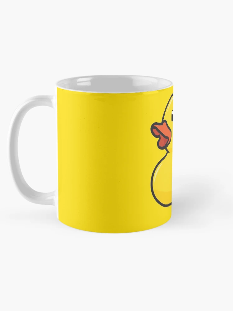 Imagen 5 de 6, Taza de café con la obra Pato de goma, diseñada y vendida por threeblackdots.