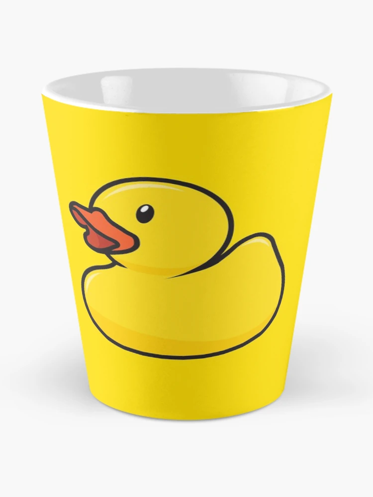 Imagen 2 de 4, Taza de café con la obra Pato de goma, diseñada y vendida por threeblackdots.