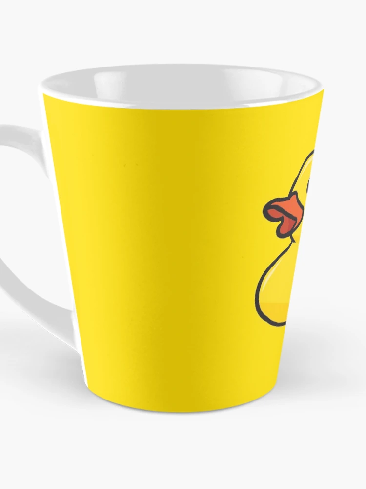 Imagen 3 de 4, Taza de café con la obra Pato de goma, diseñada y vendida por threeblackdots.