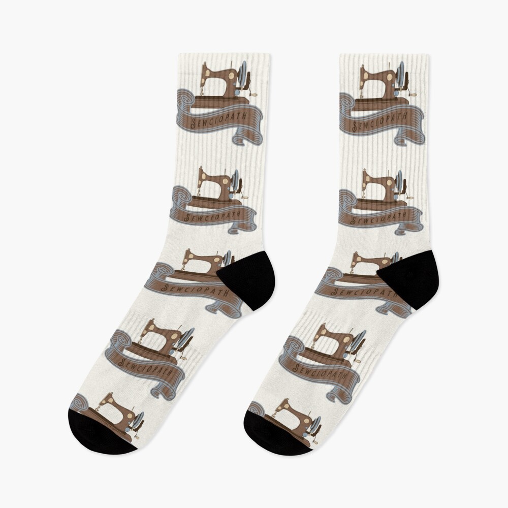 Vista previa del artículo con la obra «Calcetines», diseñado y vendido por MetalicBabe.