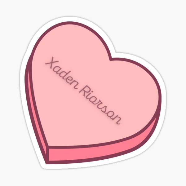 Item preview, Corazón de caramelo de Xaden Riorson designed and sold by Lizzard Squizzard.