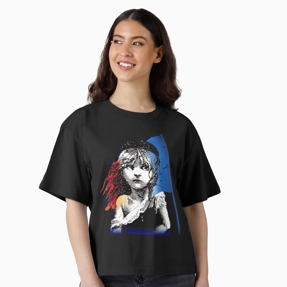 Vista previa del artículo con la obra «Camiseta holgada boxy», diseñado y vendido por Caroline Guercio.
