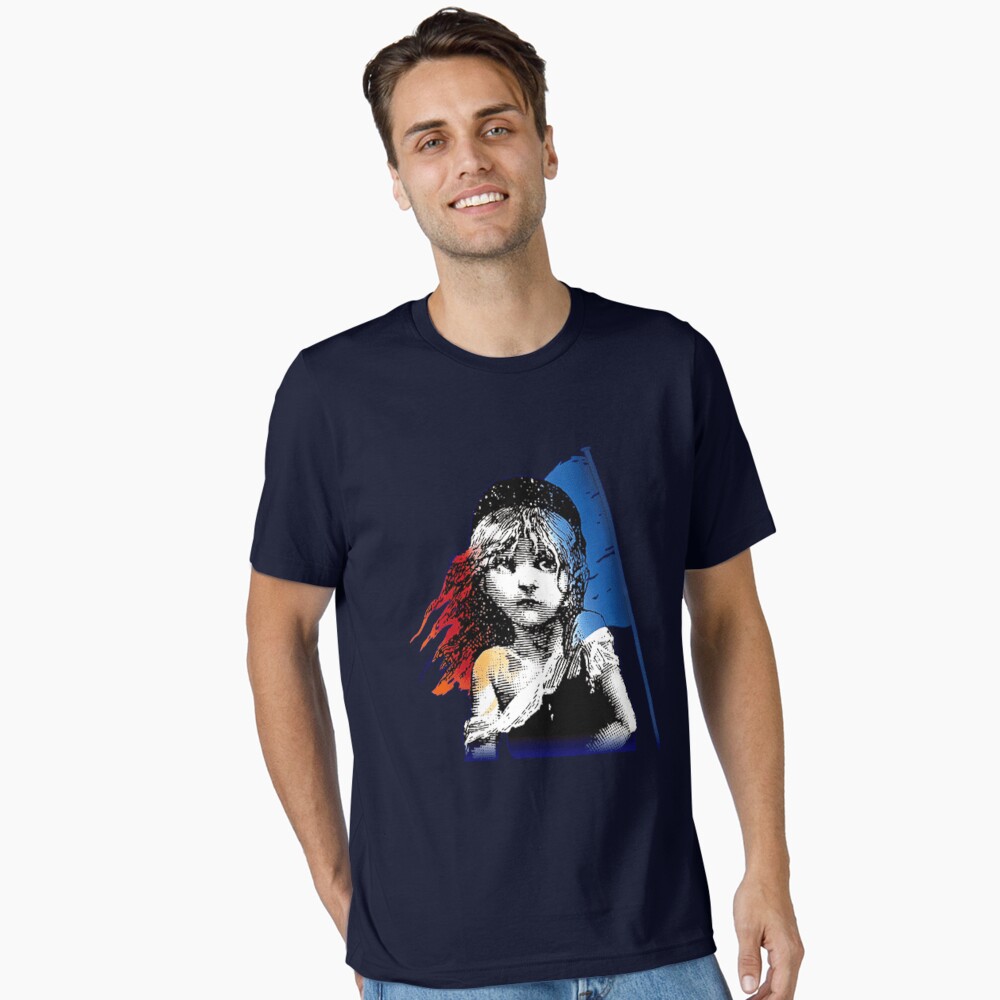 Vista previa del artículo con la obra «Camiseta esencial», diseñado y vendido por Caroline Guercio.