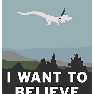 Artwork thumbnail, I Want to Believe by DarkCatStore