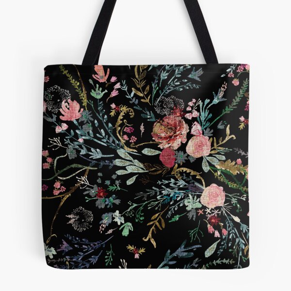 Aperçu de l'œuvre Floral minuit créée et vendue par Esther Fallon Lau.