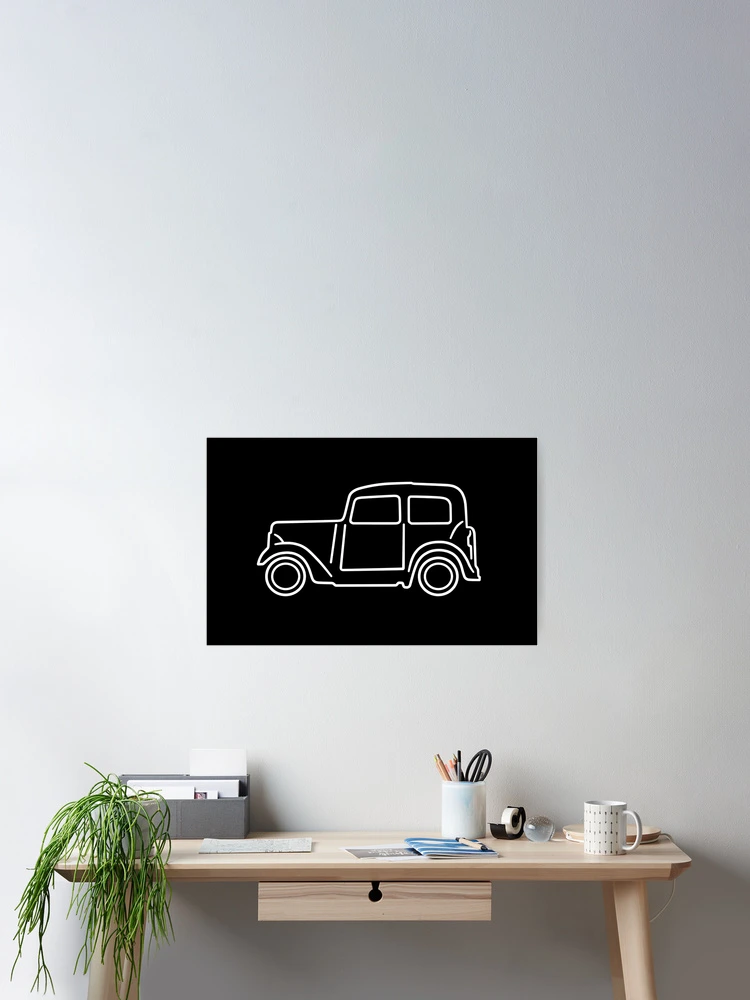 Thumbnail 2 of 3, Poster, Austin 7 designed and sold by AutoClub.