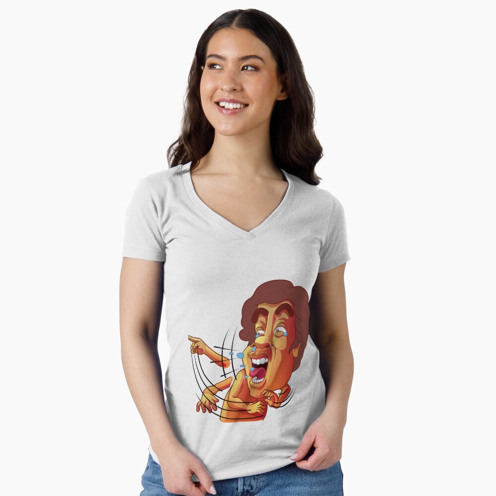 Artikel-Vorschau von Tailliertes T-Shirt mit V-Ausschnitt, designt und verkauft von Martolina33.