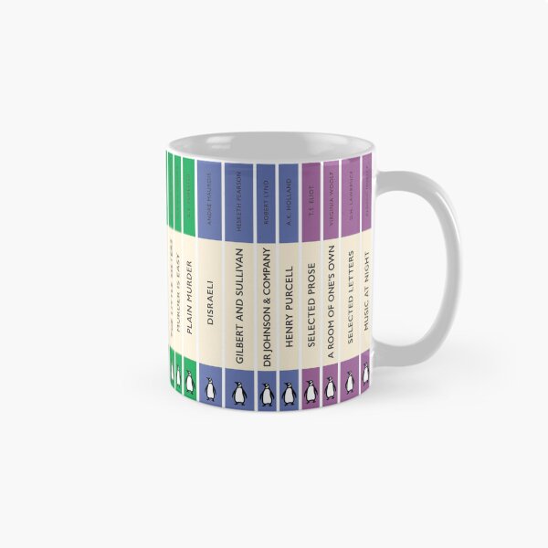 Item preview, Portadas de libros de pingüinos arcoíris designed and sold by bantermugs.