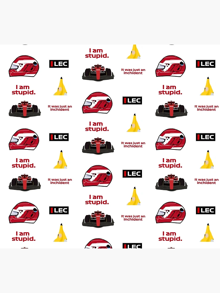 Thumbnail 5 von 5, Socken, Charles Leclerc-Aufkleberpaket designt und verkauft von jenn-y.