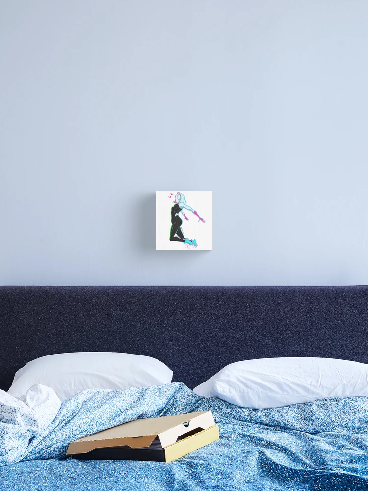 Thumbnail 2 of 3, Canvas Print, Spider-Gwen designed and sold by Phinnium.