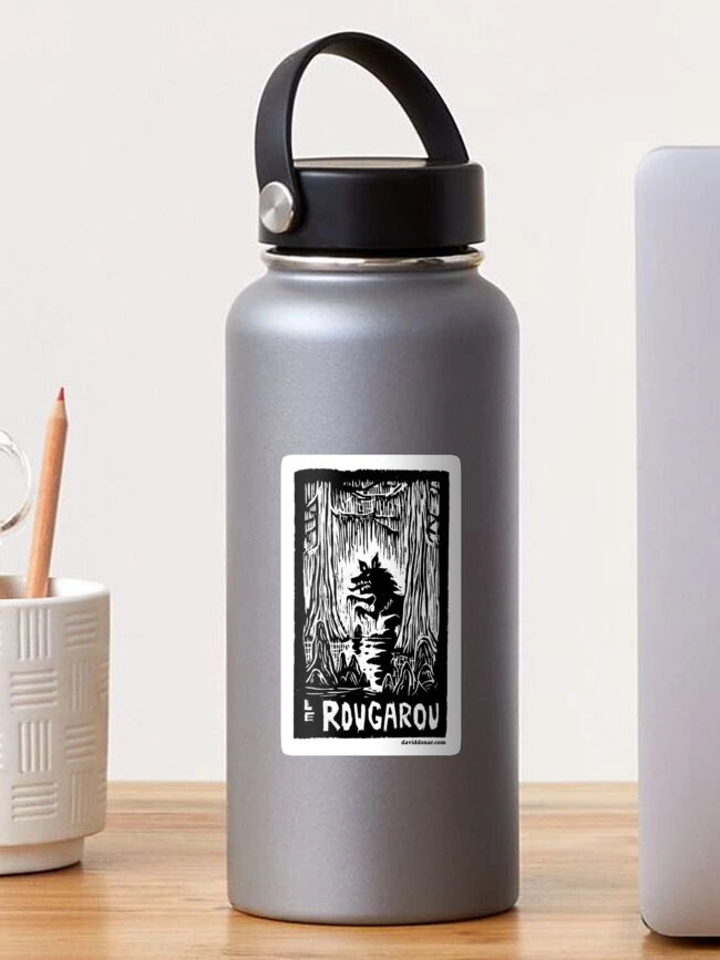 Aperçu 1 sur 3. Sticker avec l'œuvre Rougarou créée et vendue par donar.