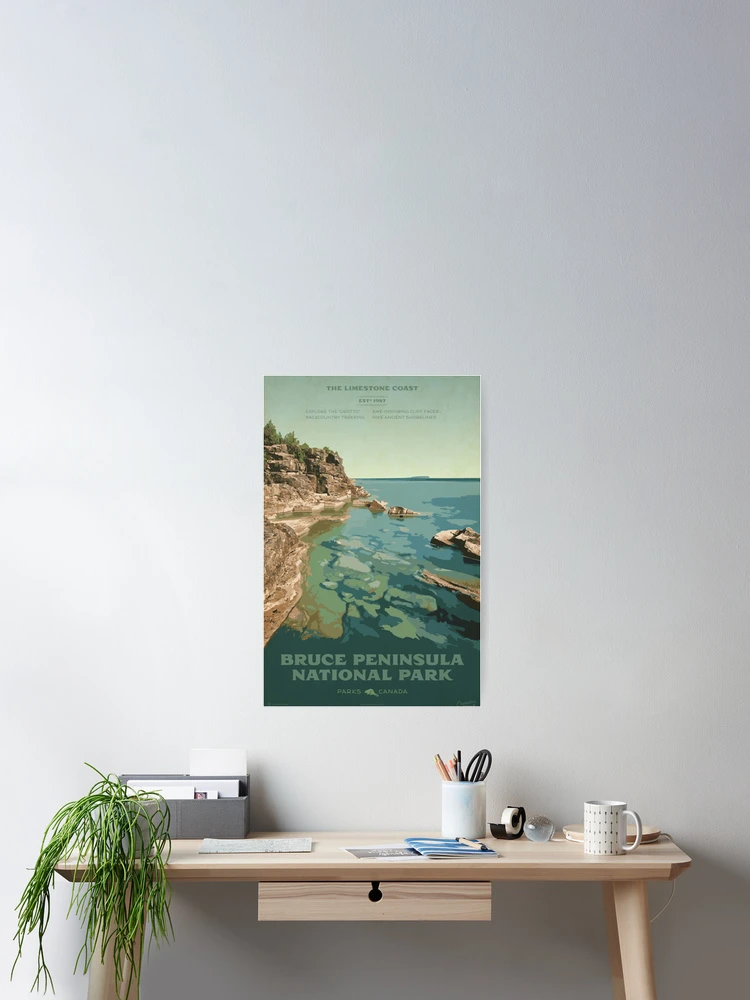 Thumbnail 2 of 3, Poster, Bruce Peninsula National Park designed and sold by christinapatty.