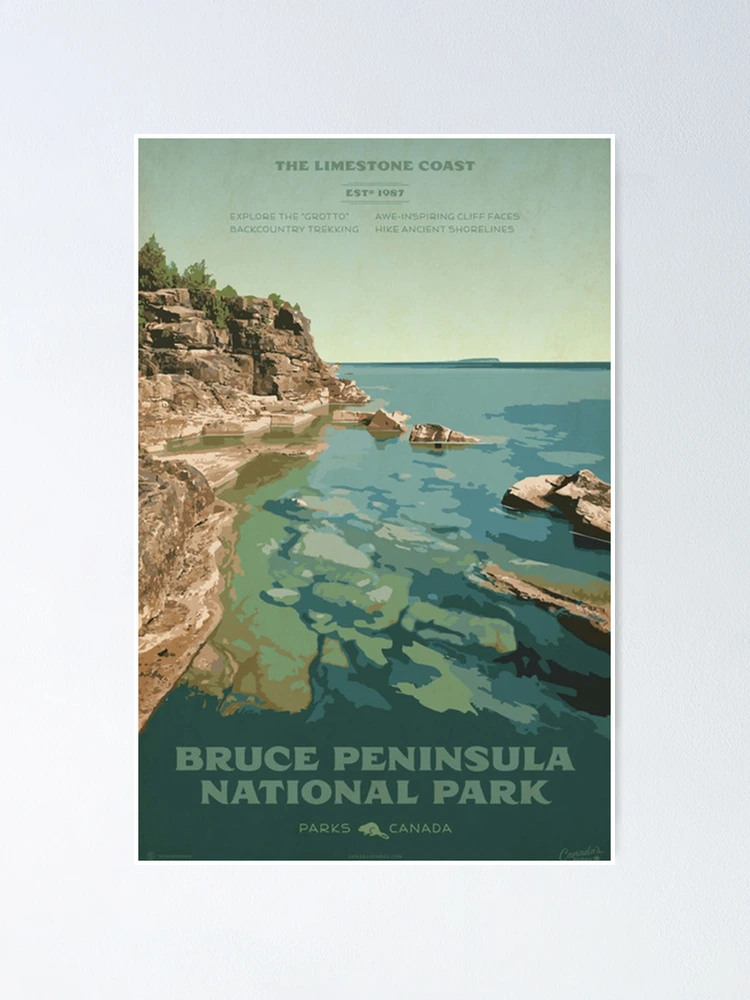 Thumbnail 1 of 3, Poster, Bruce Peninsula National Park designed and sold by christinapatty.