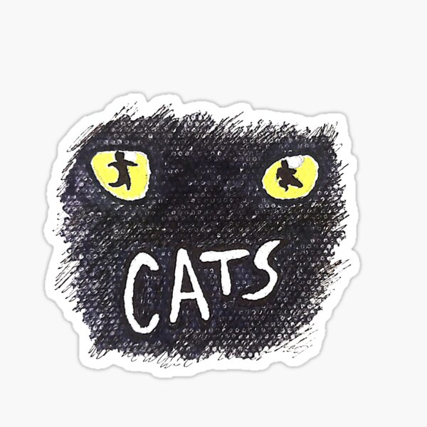 Item preview, Logotipo inspirado en gatos dibujados a mano designed and sold by Backstage Banter.