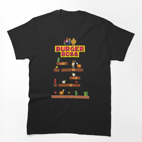 Artikelvorschau, Burger Boss Pixelkunst entworfen und verkauft von AngelynAllai.