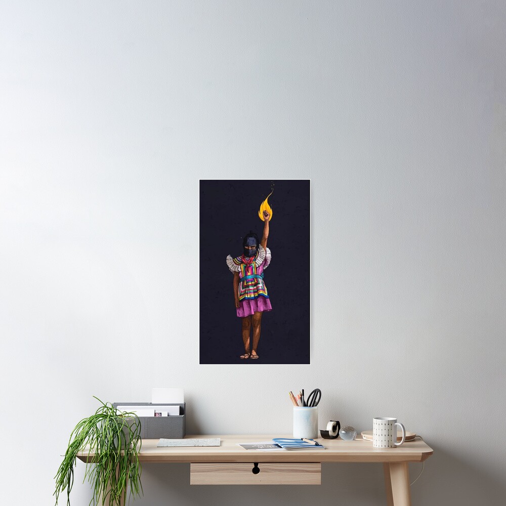 Vista previa del artículo con la obra «Póster», diseñado y vendido por Pajarillo97.