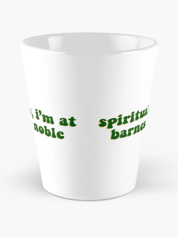 Imagen 2 de 4, Taza de café con la obra Espiritualmente, estoy en Barnes and Noble, Green., diseñada y vendida por ibella328.