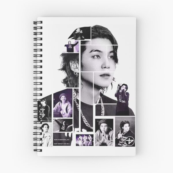 Aperçu de l'œuvre Min Yoongi - Collage SUGA de BTS créée et vendue par randalieren.