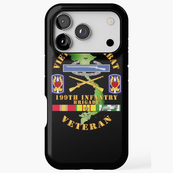 Item preview, Ejército - Veterano de infantería de combate de Vietnam con 199.o Inf Bde SSI V1 designed and sold by Military Insignia Products.
