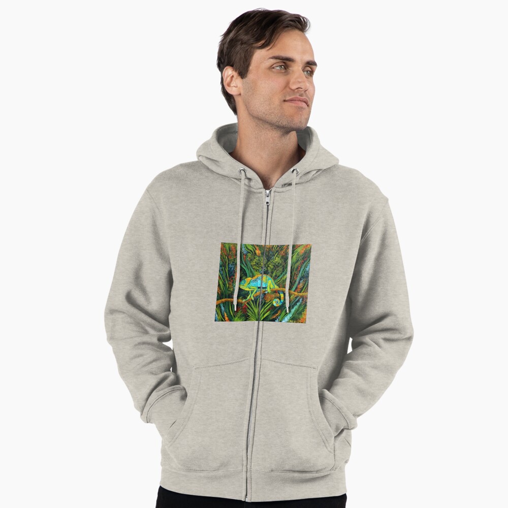 Item preview, Zipped Hoodie designed and sold by Megan JL Evans Art.