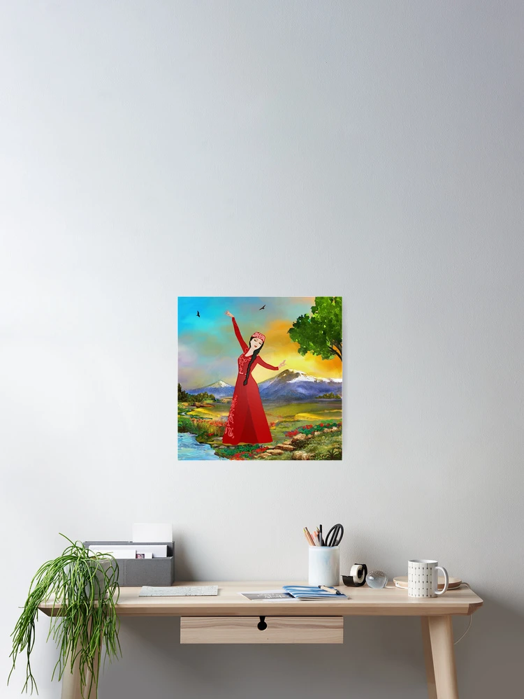 Thumbnail 2 of 3, Poster, The Dancer designed and sold by doniainart.