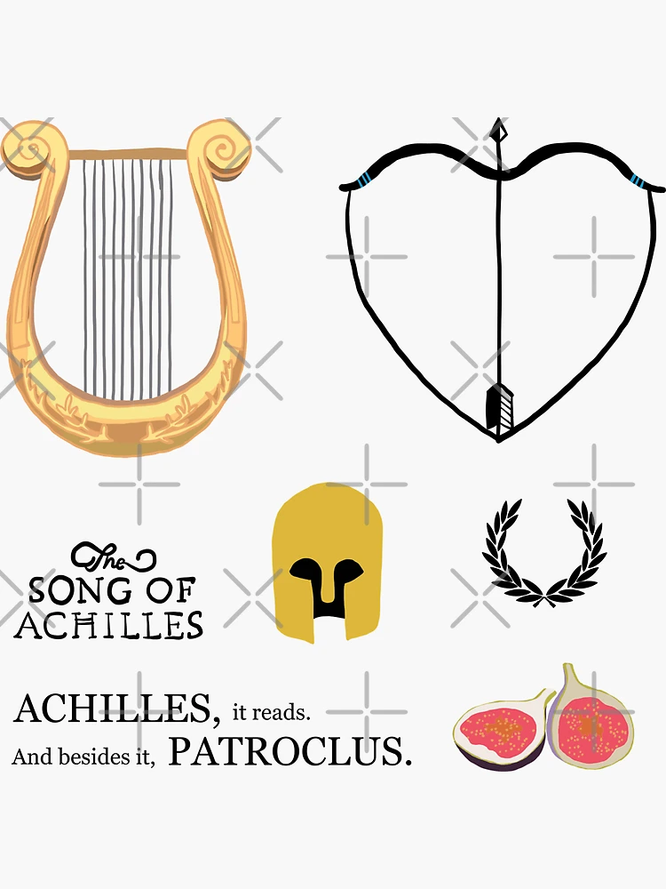 Thumbnail 3 von 3, Sticker, Lied des Achilles designt und verkauft von Ally Designs.