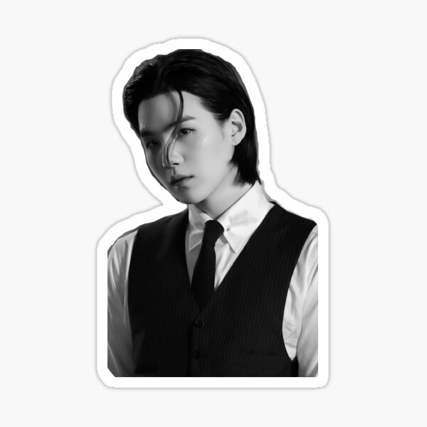Item preview, Suga, Yoongi Hot, Sticker designed and sold by trendingtreats.