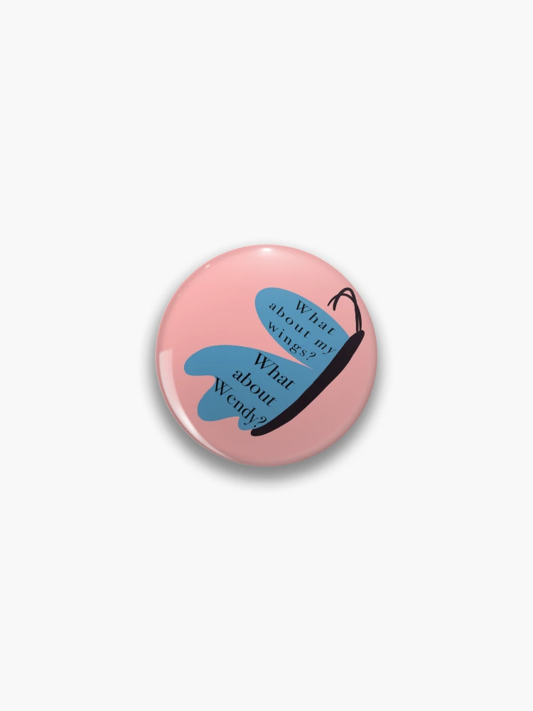 Thumbnail 1 of 3, Pin, what about my wings designed and sold by abbydruck.