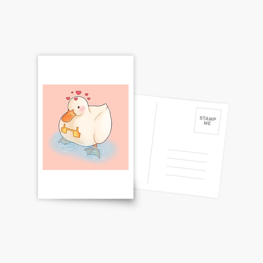 Aperçu de l'œuvre Carte postale créée et vendue par CuteBlueArt.