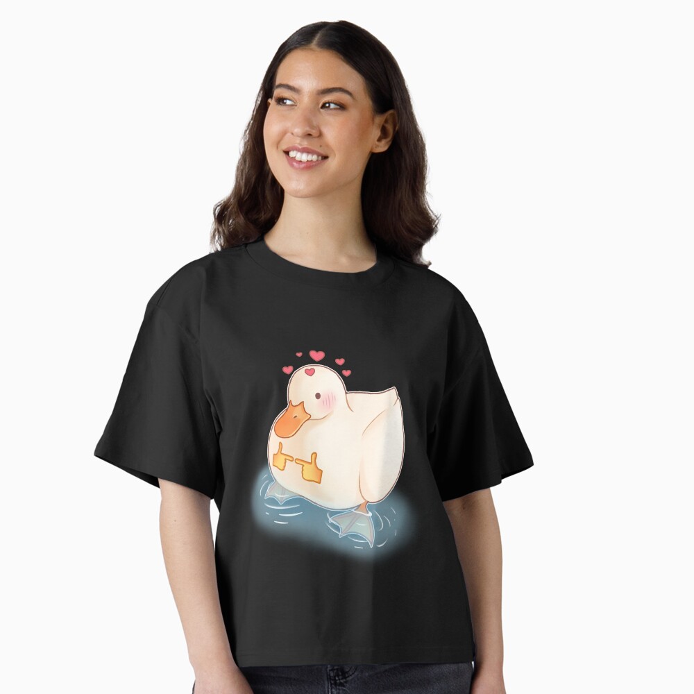 Aperçu de l'œuvre T-shirt boxy créée et vendue par CuteBlueArt.