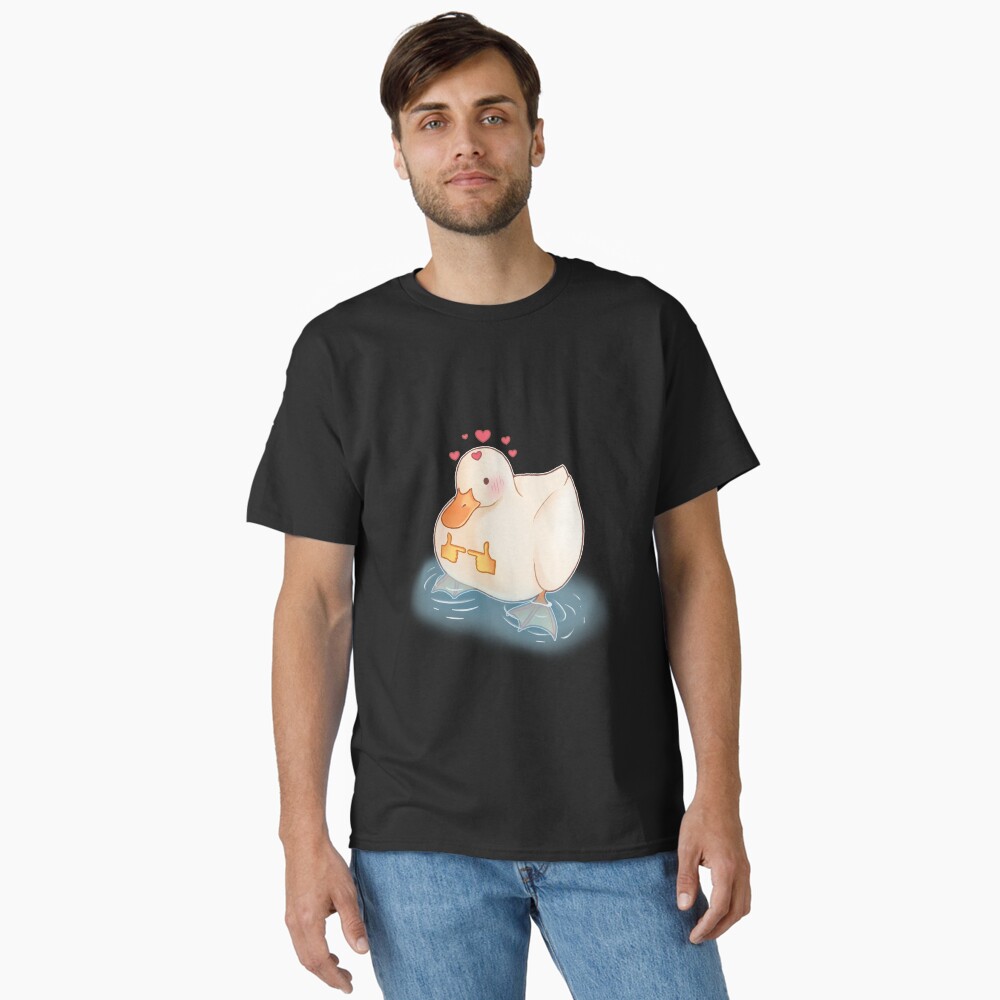 Aperçu de l'œuvre T-shirt classique créée et vendue par CuteBlueArt.